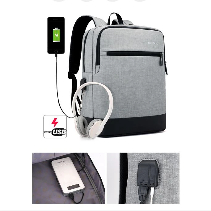 Backpack with earphone jack