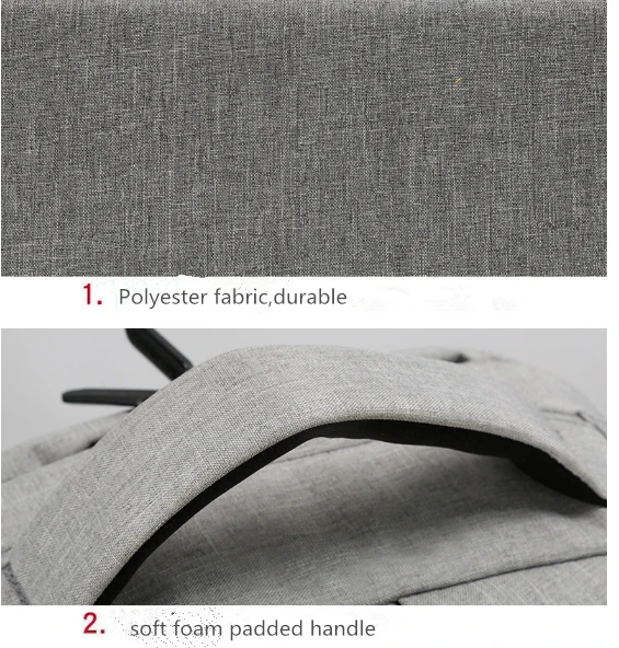 Polyester backpack