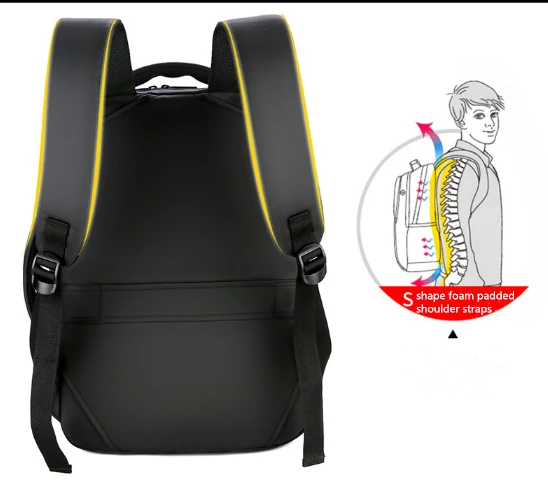 Foam padded backpack