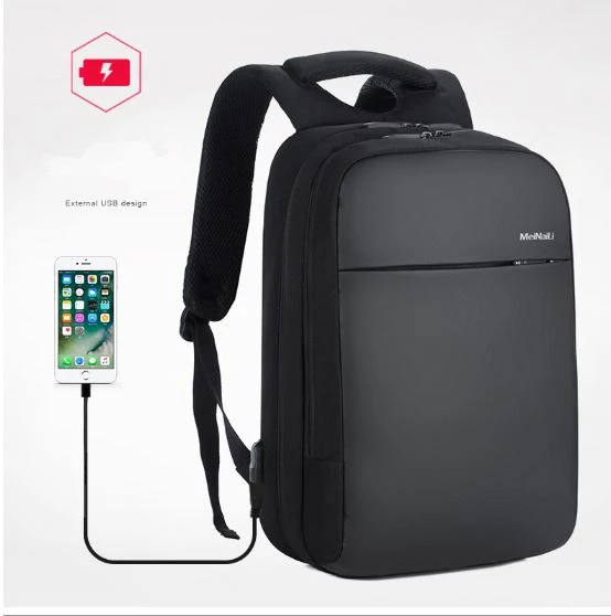 Backpack with USB port