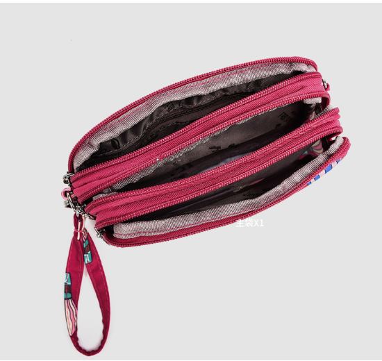 Double zipper closure bag