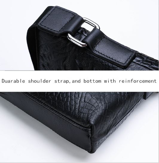 Men's bag with perfect handicraft