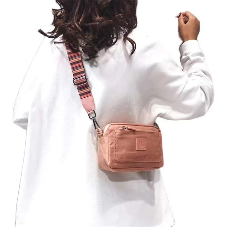 Nový nylonový macaron Color Cross Body Bag