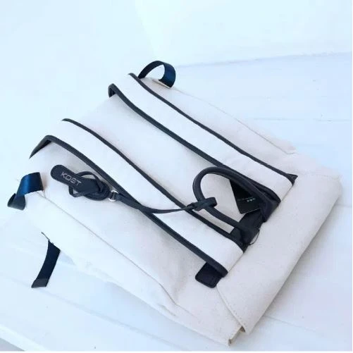 Canvas Leather Sports Backpack