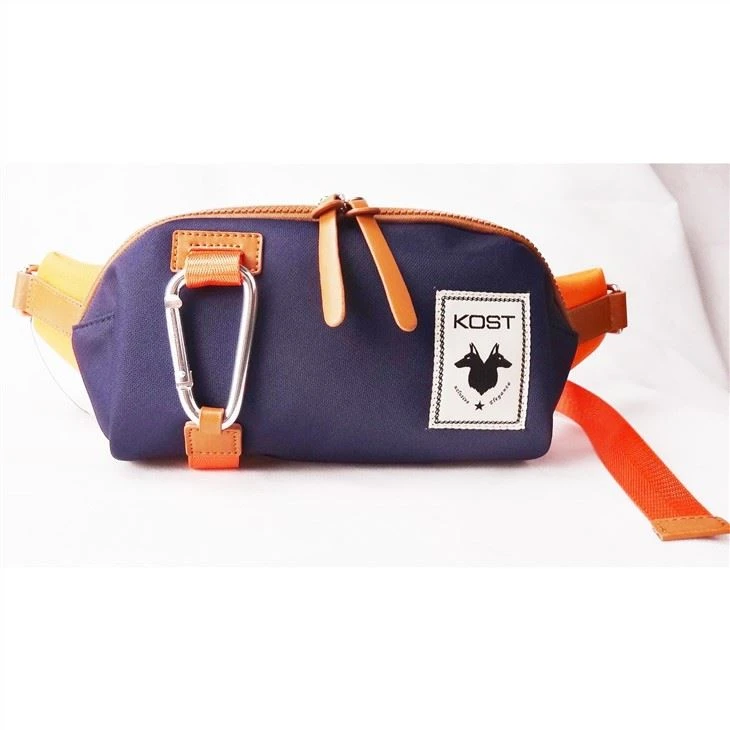 Canvas Leather Waist Bag