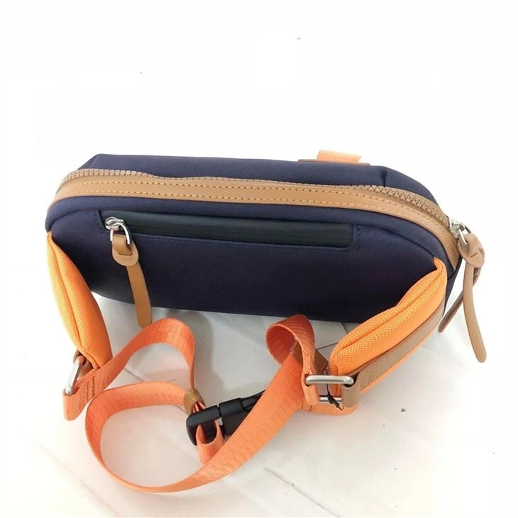 Canvas Leather Waist Bag