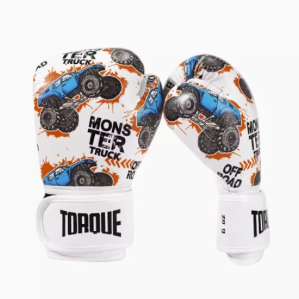 Kreslený vzorované dětské boxerské rukavice